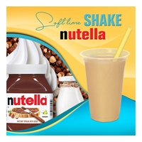 شیک نوتلا با مغز فندق