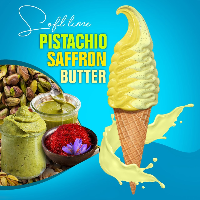 کره پسته زعفران